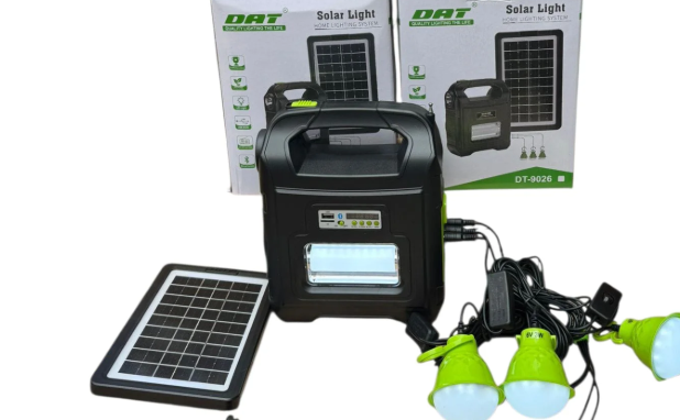 Dat DT-9015B 15W Solar Light – Outdoor LED Security Light, Weatherproof, Energy-Efficient, with Motion Sensor for Garden, Yard & Street Lighting