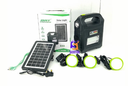 DAT DT9026B 50W Solar Home Lighting System – Bluetooth Radio, Portable Energy-Efficient LED Lights, Rechargeable Solar Panel, Ideal for Home, Outdoor & Emergencies