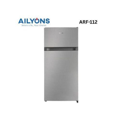 Ailyons ARF-112 112L Double Door Refrigerator – Energy-Efficient Compact Fridge with Low Noise Cooling, Adjustable Shelves and Fast Cooling for Home &amp; Office Office
