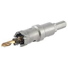 Deli EDH-TCT032-E1 32mm TCT Hole Saw – Tungsten Carbide Tipped Hole Cutter for Metal, Steel, Wood, and Construction Drilling Applications