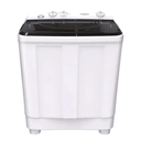 Tornado TWH-Z10DNE-W 10Kg Washing Machine – Half Automatic Twin Tub Washer with Washing & Drying Tubs, Standard and Strong Wash Programs, Energy-Efficient Home Laundry Appliance