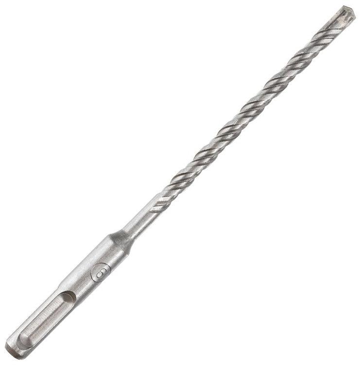 Deli EDH-YCZ16006-E1 6 x 160mm X-Tip SDS Plus Hammer Drill Bit – Carbide Tip Masonry Drill Bit for Concrete, Brick, Stone, and Construction Applications