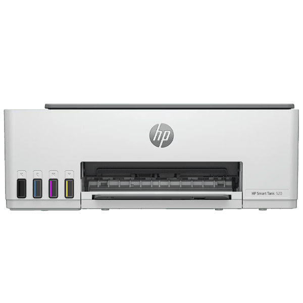 [1F3W2A-MG-DN] HP Smart Tank 520 All-in-One Printer 1F3W2A – High-Capacity Color Inkjet Multi-Function Printer with Print, Scan and Copy for Home & Small Office Use