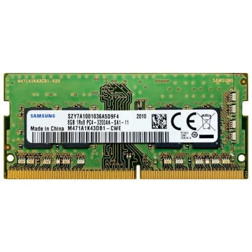 [M471A1G44AB0-CWE-RM-ETL] Samsung PC4-25600 8GB DDR4 3200MHz SODIMM Laptop RAM M471A1G44AB0-CWE – High-Speed Notebook Memory Upgrade