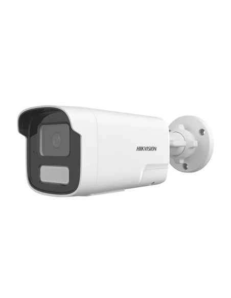 Hikvision DS-2CD1T43G2-LIUF-SL 4MP Smart Hybrid Light Fixed Bullet Network Camera – AI Powered Outdoor IP CCTV Security Camera with Built-in Microphone for Professional Surveillance