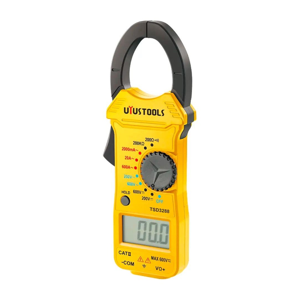 [TSD3288-VN-VH] Uyustools TSD3288 600V Digital Clamp Meter – Multi-Purpose AC/DC Tester with True RMS, High Accuracy, and Easy-to-Read Display