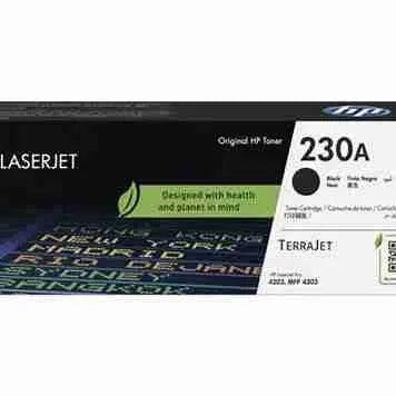HP 230A Black Original LaserJet Toner Cartridge W2300A – High Yield Printer Replacement