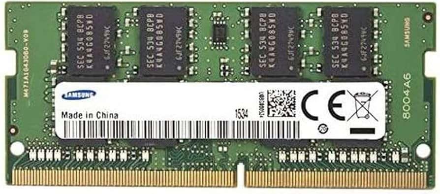 [M471A1K43CB1-CRC-RM-ETL] Samsung PC4-19200 8GB DDR4 2400MHz Laptop RAM M471A1K43CB1-CRC – High-Performance Notebook Memory Upgrade