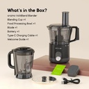 Oraimo VoltBlend OBL-582A 3-in-1 High Power Multifunctional Blender – Powerful blending solution for smooth mixing, grinding, and everyday food preparation