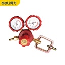 Deli DL-YQW-A 1.6MPa 0.08MPa Welding Regulators – Heavy Duty Industrial Gas Regulator for Workshop, Fabrication, Welding, and Construction Applications