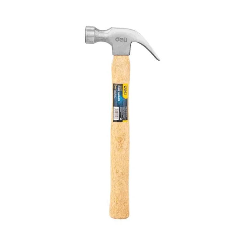 Deli EDL5250 16oz / 500g Claw Hammer – Heavy Duty Professional Claw Hammer for Carpentry, Framing, Construction, Workshop Repairs, and Industrial Maintenance Applications