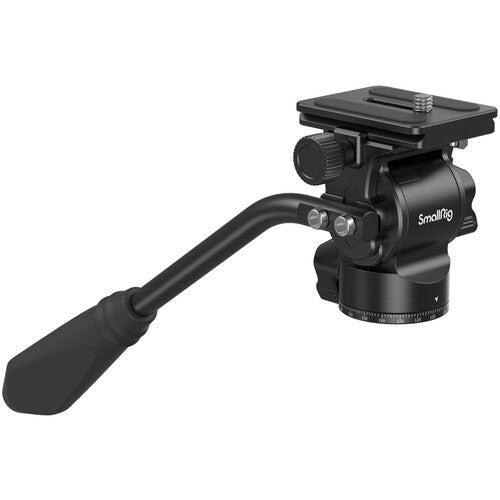 SmallRig CH10 Compact Fluid Head 3259 – Smooth camera movement support for stable video shooting and precise angle control