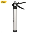 Deli EDL2380 15" Aluminum Handle Caulking Gun – Heavy Duty Professional Sealant and Adhesive Application Tool for Construction, Plumbing, Workshop, and Industrial Maintenance
