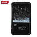 Deli EDH-MHZ025-ED1 25pcs HSS Drill Bit Set – Professional High-Speed Steel Drill Bits for Workshop, Construction, Metalworking, and Industrial Applications