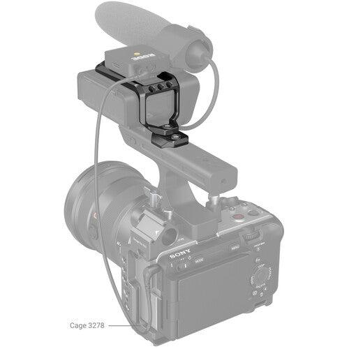 SmallRig MD3990 Top Mount Plate for Sony FX30 / FX3 XLR Unit – Secure mounting plate designed to improve rig stability and support professional camera accessories for smoother shooting setups