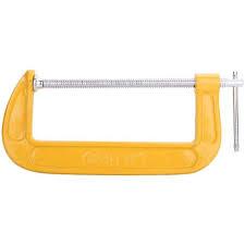 Deli EDL-G203 3 Inch G Clamp – Heavy Duty Adjustable C-Clamp for Workshop, Woodworking, Metalworking, and Industrial Applications