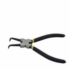 Deli EDL104207 Bent Head 7 Inch 180mm Circlip Pliers – Heavy Duty Internal Snap Ring Pliers for Workshop, Automotive, and Industrial Applications