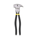 Deli EDL100310 10 Inch Fence Plier – Heavy Duty Multi-Function Fencing Pliers for Wire Cutting, Pulling, and Staple Removal