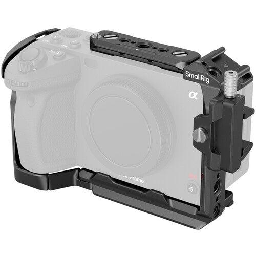 SmallRig 4183B Camera Cage for Sony FX30 and FX3 – Protective cage that enhances mounting options and stability for professional camera setups