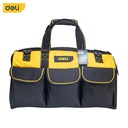 Deli EDL430118 18.5 inch Tool Bag – Heavy Duty Professional Portable Utility Storage Bag for Workshop, Construction, Automotive, and Industrial Applications
