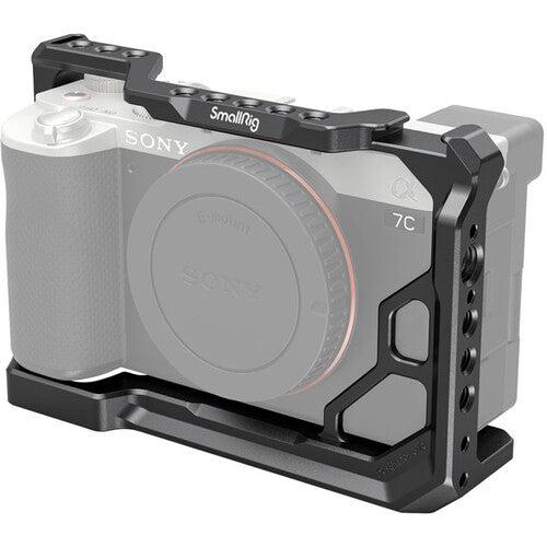 SmallRig 3081 Cage for Sony A7C – Protective camera cage that enhances stability, adds mounting points, and improves handling for professional shooting setups