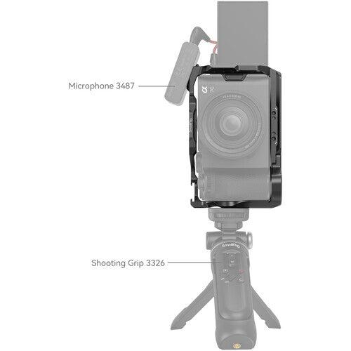 [4422-ES-CA] SmallRig 4422 Cage Kit for Sony Alpha 7C II / Alpha 7CR – Protective camera cage kit that enhances stability, expands mounting options, and improves handling for professional shooting