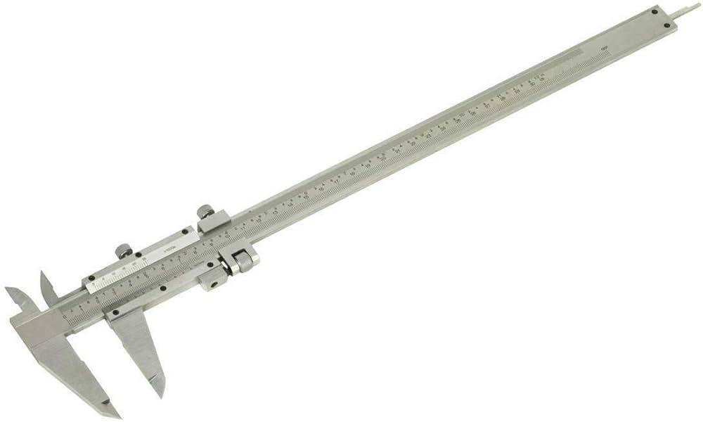 Deli EDL92200C 0–200mm 8" Vernier Caliper – Heavy Duty Professional Precision Measuring Tool for Workshop, Machining, Engineering, Automotive, and Industrial Applications