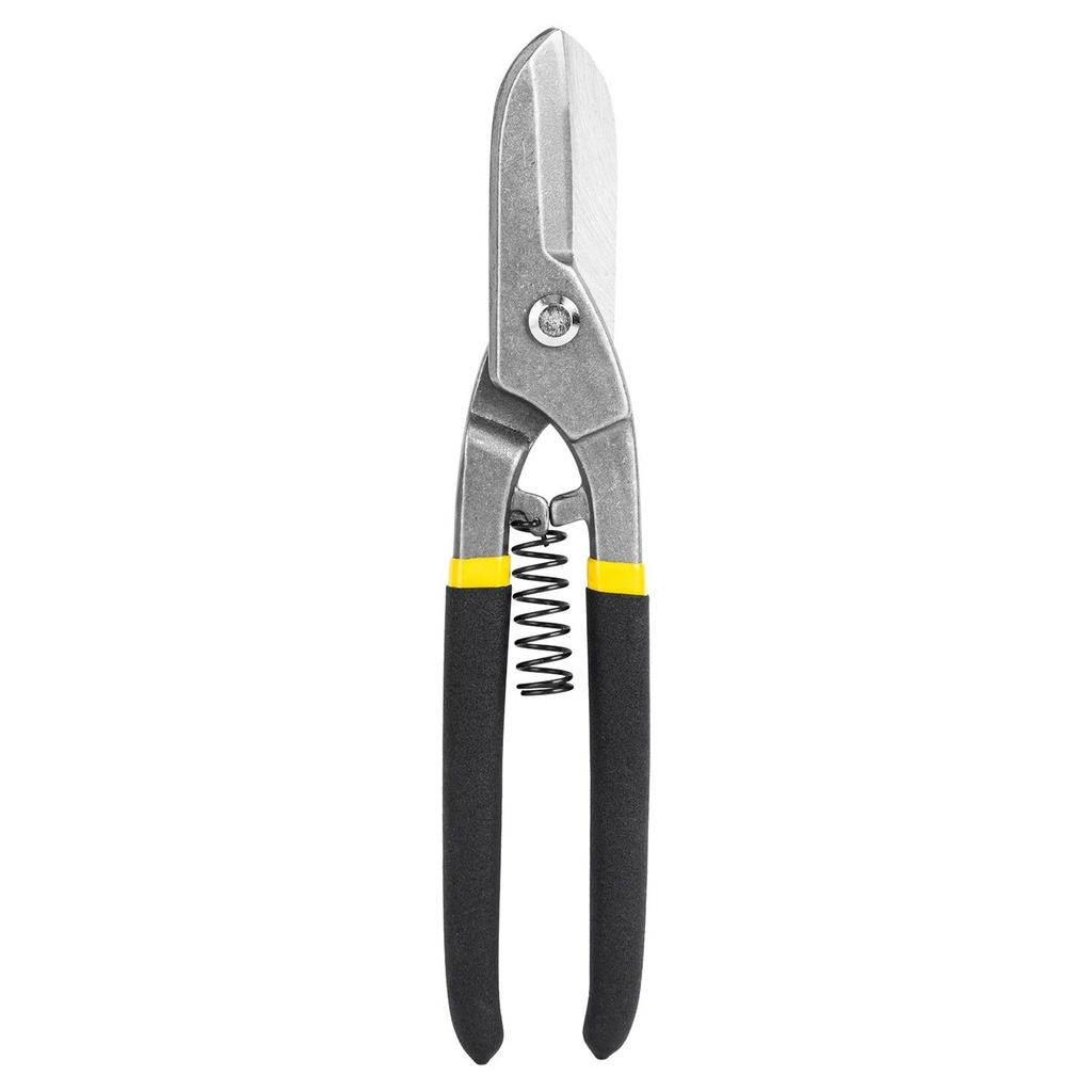 Deli EDL4371 10" Tin Snip – Heavy Duty Professional Cutting Tool for Carbon Steel ≤0.8mm & Stainless Steel ≤0.6mm, Industrial Workshop, Construction, and Fabrication