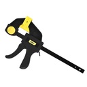 Deli EDL110106 63×150mm Quick Bar Clamp – Heavy Duty Rapid Action Clamping Tool with 90N Maximum Clamp Force for Woodworking, DIY and Workshop Use