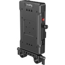 SmallRig 3203 V-Mount Battery Adapter Plate with Dual 15mm Rod Clamp – Reliable power mounting solution for cameras, ensuring stable battery attachment and efficient setup for professional filming