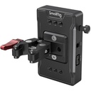 SmallRig 3497 V Mount Battery Adapter Plate (Basic Version) with Super Clamp Mount – Reliable power mounting solution for secure battery attachment and stable camera rig setups