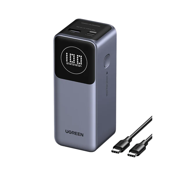 UGREEN PB724 12000mAh 100W Fast Charging Power Bank UG-35526B – USB-C PD Portable Laptop & Phone Charge