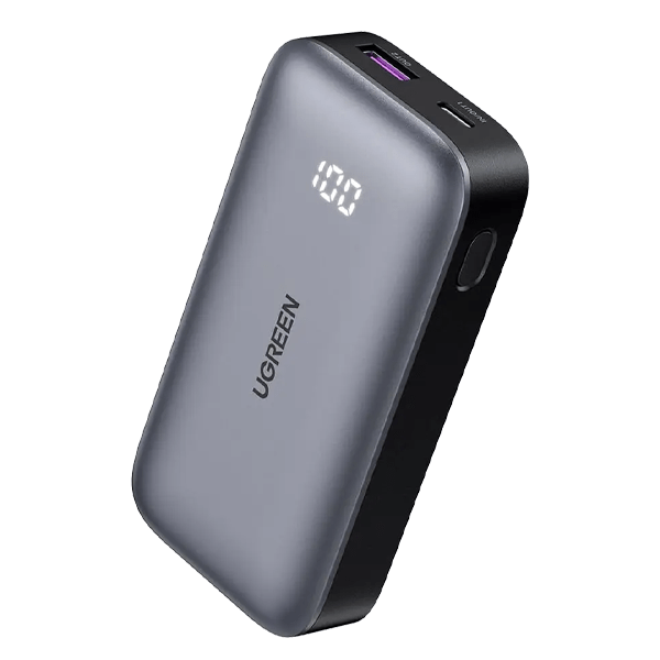 UGREEN PB502 10000mAh 22.5W Two-Way Fast Charging Power Bank UG-25185 – Portable USB-C & USB-A Battery Pack