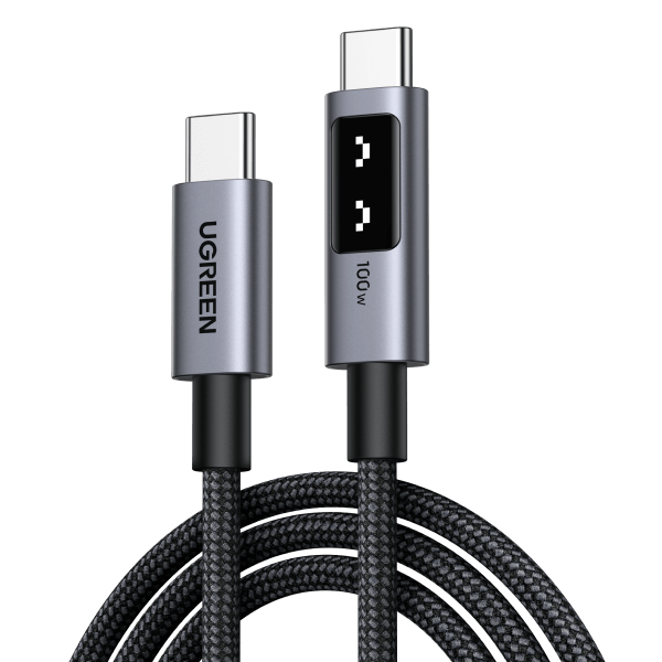 UGREEN L509 Uno Robot USB-C to USB-C 100W Fast Charging Cable 5A, 3m UG-35513 – High-Speed Power & Data Transfer