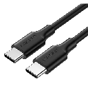 UGREEN US286 USB-C 2.0 Male to Male 3A Cable 2m UG-10306 – Fast Charging Data Sync Cable, Black