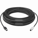 Logitech GROUP 10m Extended Cable 939-001487 – ConferenceCam Extension Cable for Large Meeting Rooms, 10 Meter Connectivity Solution