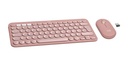 Logitech Pebble 2 Bluetooth Keyboard & Mouse Combo 920-012241 – Slim, Quiet, Wireless Set for Home & Office Use