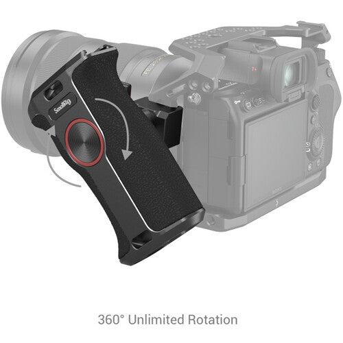 SmallRig 3260 Rotating NATO Handle (Left Side) – Comfortable left-side grip that improves camera handling, stability, and shooting control