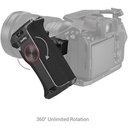 SmallRig 3260 Rotating NATO Handle (Left Side) – Comfortable left-side grip that improves camera handling, stability, and shooting control