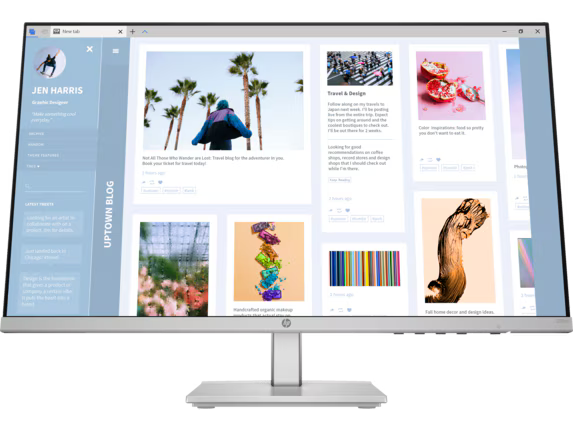 HP 524sh 23.8" FHD Monitor 94C19AA  – 1920x1080, IPS Display, 75Hz, HDMI & VGA for Home & Office Use