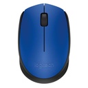 Logitech M171 Wireless Mouse - Blue - 910-004640 – 2.4GHz USB Nano Receiver, 12-Month Battery Life, Ambidextrous Design for Laptop & Desktop
