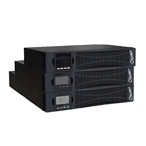 Giganet 3000VA Smart Online UPS (GN-UPS-3KVAS-RT) – True Double Conversion Rack Tower Uninterruptible Power Supply with AVR and Pure Sine Wave Output for Servers, Networking and Critical IT Systems