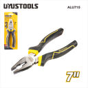 Uyustools ALU715 7’’ Combination Pliers – Heavy-Duty, Durable, Precision Grip, Multi-Purpose Hand Tool for Electrical & Mechanical Use