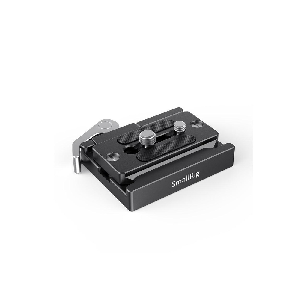 SmallRig 2144B Arca-Swiss Quick Release Mount Plate Kit – Secure and fast mounting system that allows quick camera setup changes for stable and efficient shooting workflow