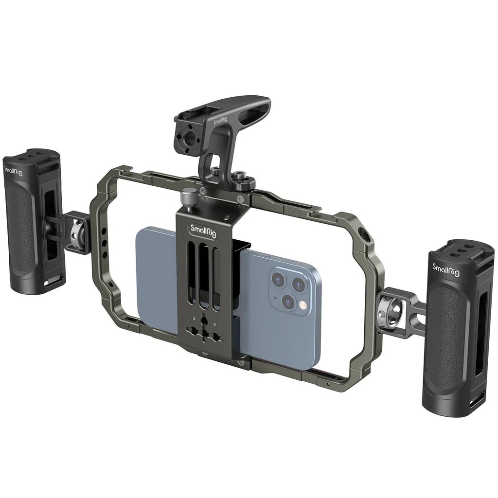 SmallRig 3155B Universal Mobile Phone Handheld Video Rig Kit – Professional mobile filming kit that improves stability, control, and video quality for smooth handheld shooting