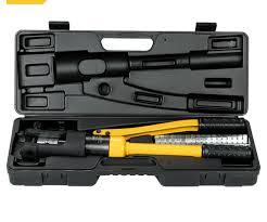Deli EDL-YQ240 16-240mm² Hydraulic Crimper – Heavy Duty Hydraulic Cable Crimping Tool with High Force Performance for Electrical, Industrial and Power Applications
