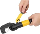 Deli EDL-YQ70 6-70mm² Hydraulic Crimper – Heavy Duty Hydraulic Cable Crimping Tool with 45kN Crimping Force for Electrical and Industrial Use
