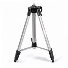 Deli DL332001B 0.6m-1.5m Aluminum Tripod for Laser Levels – Adjustable Heavy Duty Surveying Stand with 5-8 Inch and 1-4 Inch Thread Mount