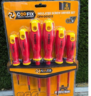 Coofix CFH-D01013 Insulated Screwdriver Set – Professional Electrician Tools for Safe Electrical Work