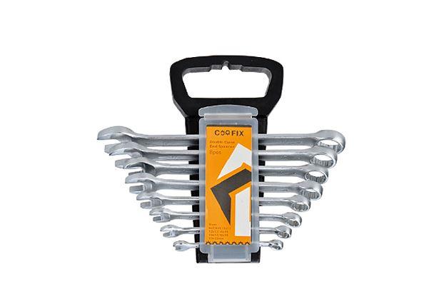 Coofix CFH-B02012-8S 8-Piece Combination Spanner Set – Durable Chrome Vanadium Wrenches for DIY & Professional Use